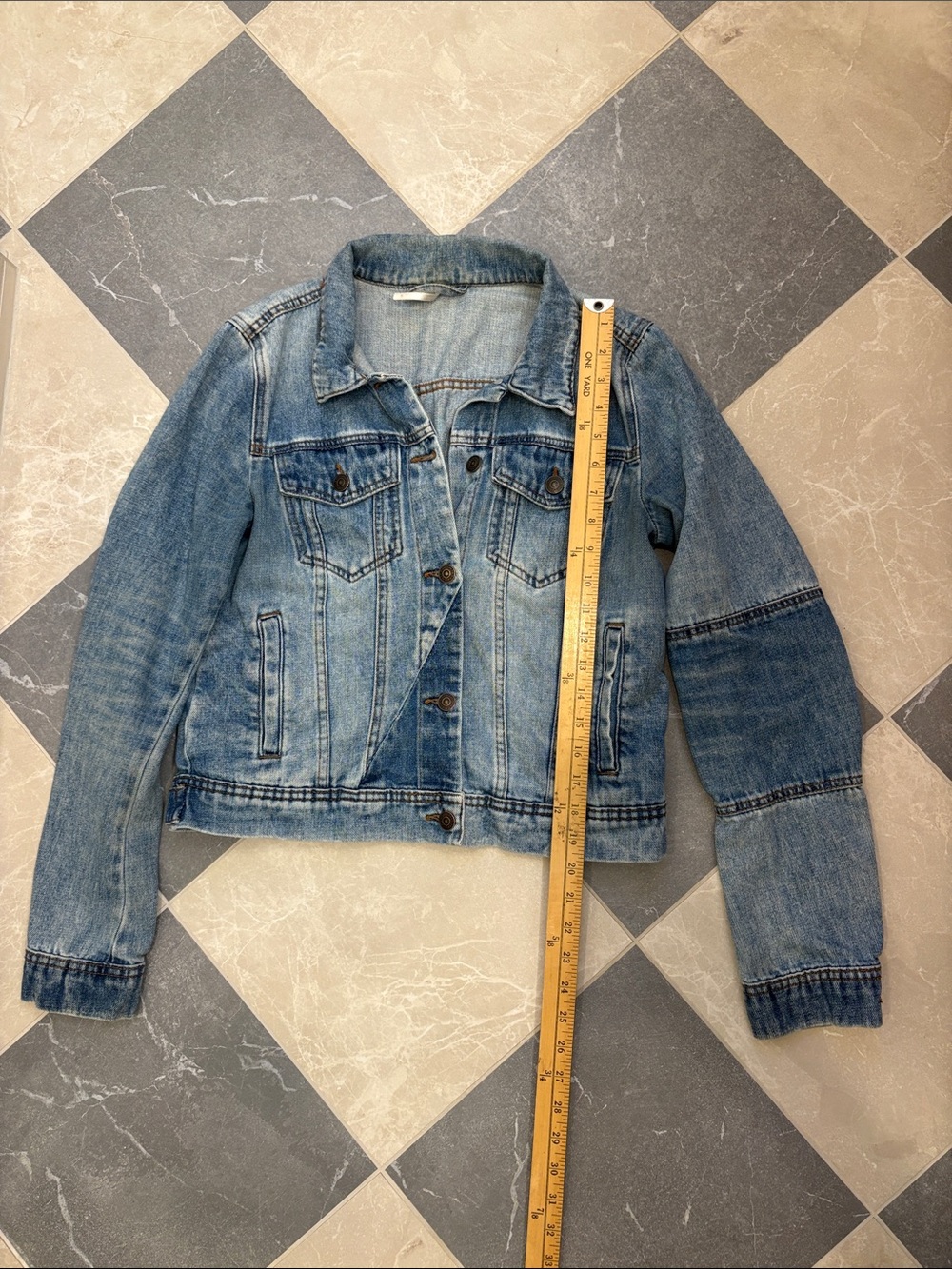 Free People Rumors Denim Jacket size M - Picture 5 of 9